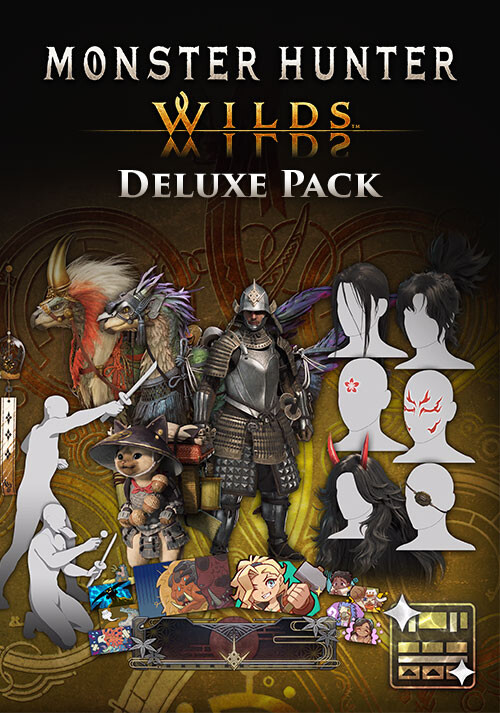 Monster Hunter Wilds Deluxe Pack - Cover / Packshot