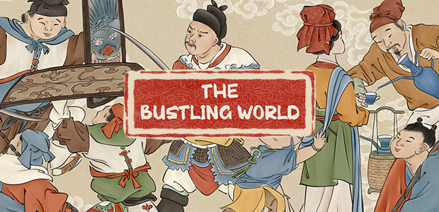 The Bustling World - Cover / Packshot
