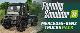 Farming Simulator 25 - Mercedes-Benz Trucks Pack