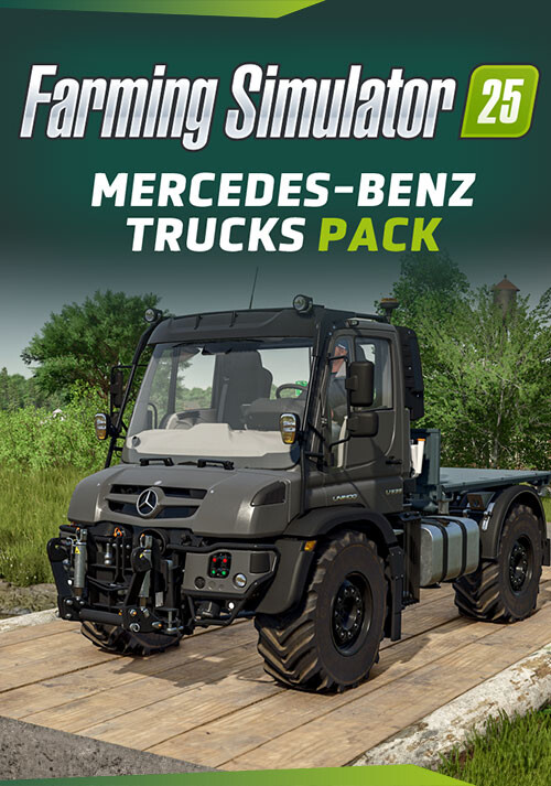 Farming Simulator 25 - Mercedes-Benz Trucks Pack - Cover / Packshot