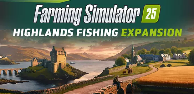 Farming Simulator 25: Highlands Fishing Expansion - Cover / Packshot