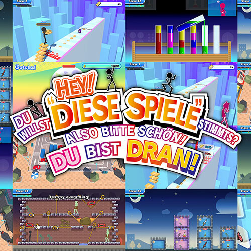 HEY! DU WILLST „DIESE SPIELE“, STIMMTS? AlSO BITTE SCHÖN! DU BIST DRAN!