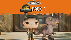 Funko Fusion - Jurassic World Rebirth Pack 1 -Zora Bennett and Spinosaurus