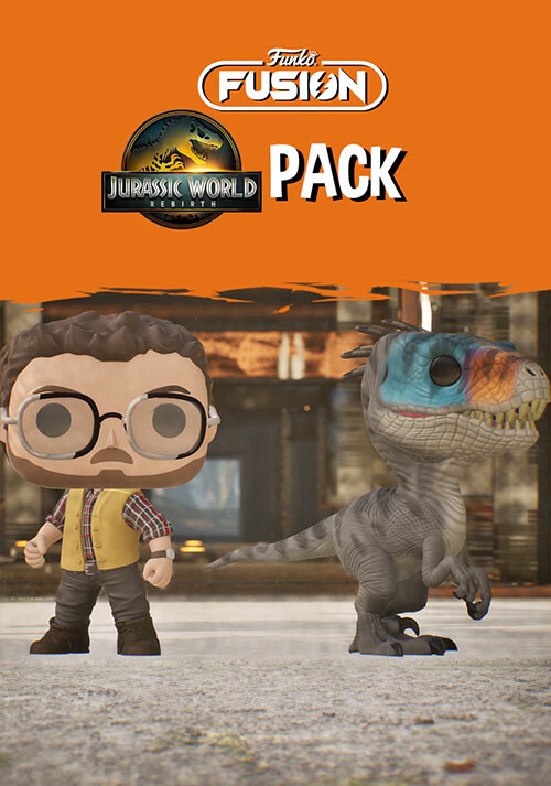Funko Fusion - Jurassic World Rebirth Pack 2 - Dr Henry Loomis and Raptor - Cover / Packshot