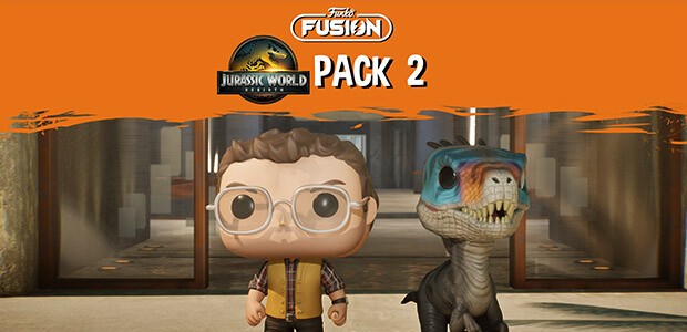 Funko Fusion - Jurassic World Rebirth Pack 2 - Dr Henry Loomis and Raptor - Cover / Packshot