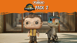 Funko Fusion - Jurassic World Rebirth Pack 2 - Dr Henry Loomis and Raptor