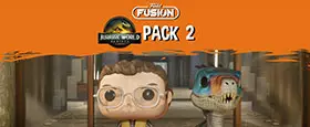 Funko Fusion - Jurassic World Rebirth Pack 2 - Dr Henry Loomis and Raptor