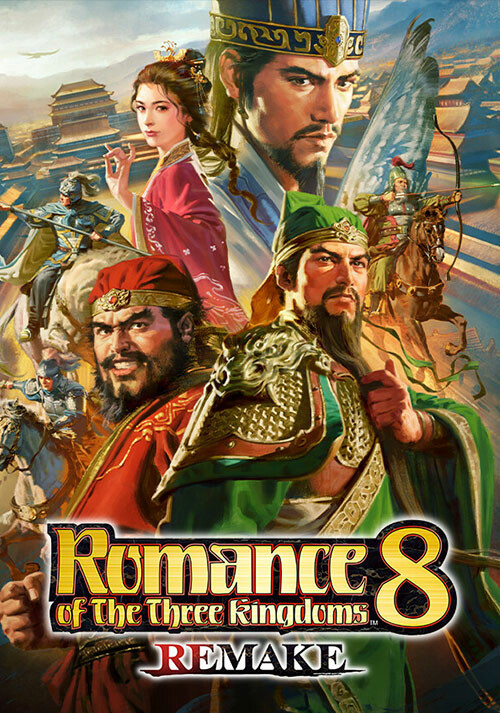 ROMANCE OF THE THREE KINGDOMS 8 REMAKE - Cover / Packshot