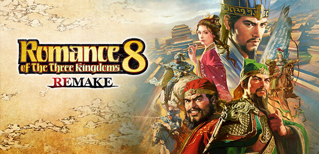 ROMANCE OF THE THREE KINGDOMS 8 REMAKE - Cover / Packshot