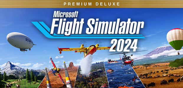 Microsoft Flight Simulator 2024 - Premium Deluxe Edition (Microsoft Store) - Cover / Packshot