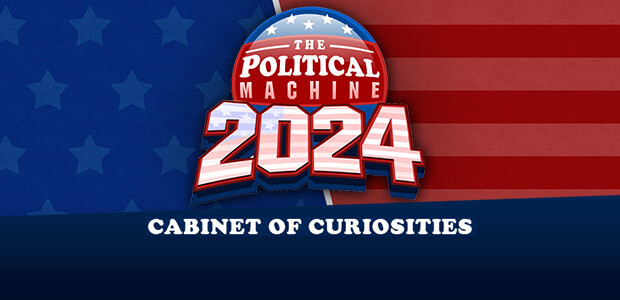 The Political Machine 2024 - Cabinet of Curiosities - Cover / Packshot