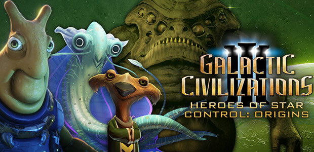 Galactic Civilizations III - Heroes of Star Control: Origins DLC - Cover / Packshot