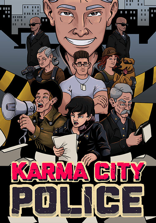 Karma City Police - Cover / Packshot