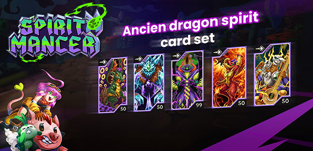 Spirit Mancer - Ancient Dragon Spirit Card Set - Cover / Packshot