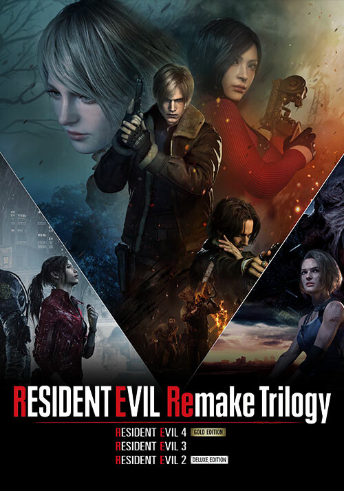 Resident Evil Remake Trilogy - Cover / Packshot