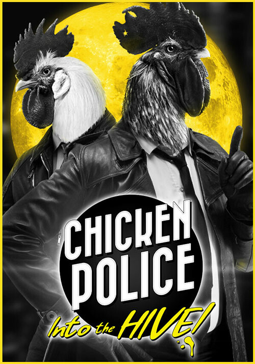 Chicken Police: Into the HIVE! - Cover / Packshot