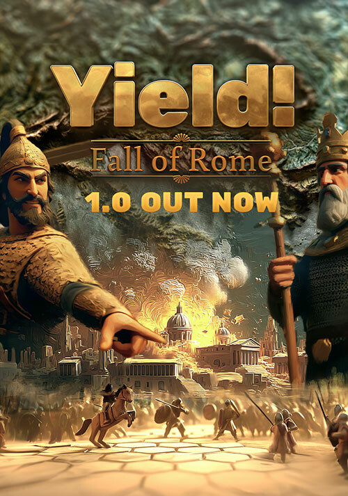Yield! Fall of Rome - Cover / Packshot