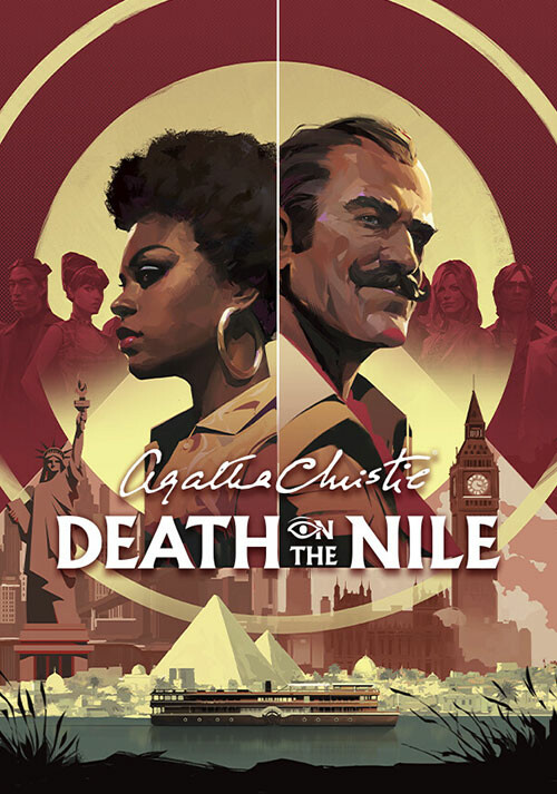 Agatha Christie - Death on the Nile - Cover / Packshot