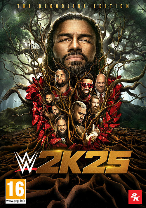 WWE 2K25 Bloodline Edition - Cover / Packshot