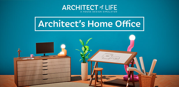 Architect Life: A House Design Simulator - Architect's Home Office - Cover / Packshot