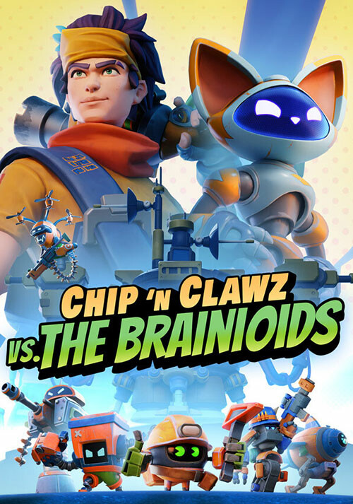 Chip 'n Clawz vs. The Brainioids - Cover / Packshot