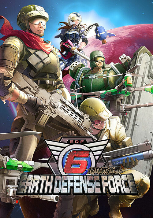 EARTH DEFENSE FORCE 6 - Cover / Packshot