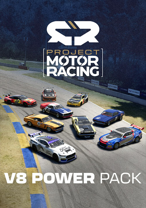 Project Motor Racing: V8 Power Pack - Cover / Packshot