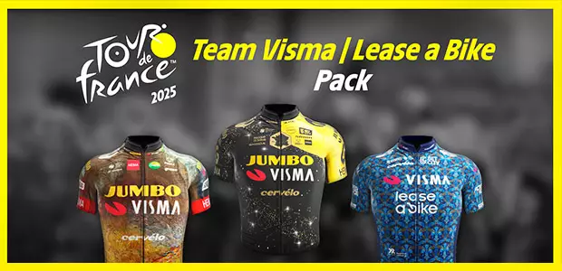 Tour de France 2025 - Team Visma | Lease a Bike Pack - Cover / Packshot