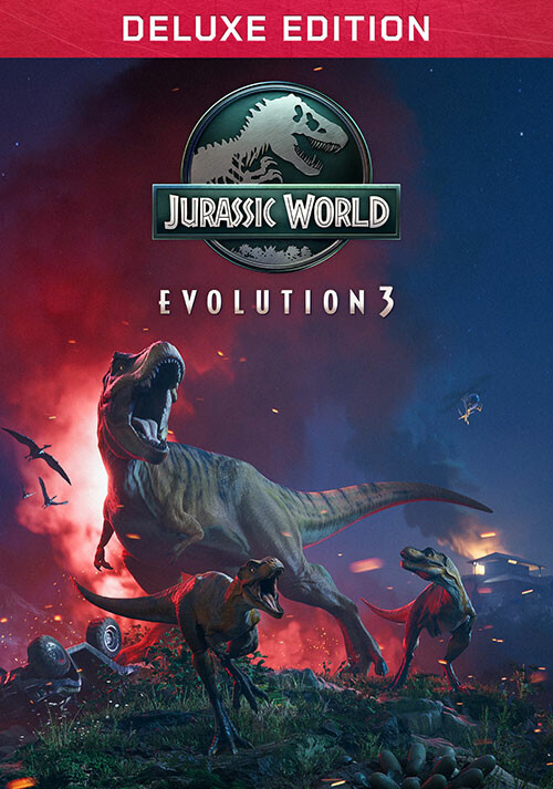 Jurassic World Evolution 3: Deluxe Edition - Cover / Packshot