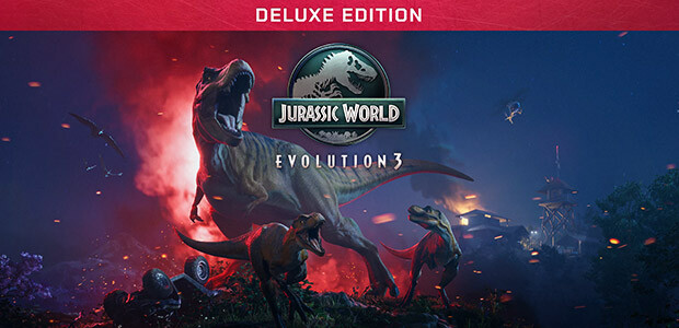 Jurassic World Evolution 3: Deluxe Edition - Cover / Packshot