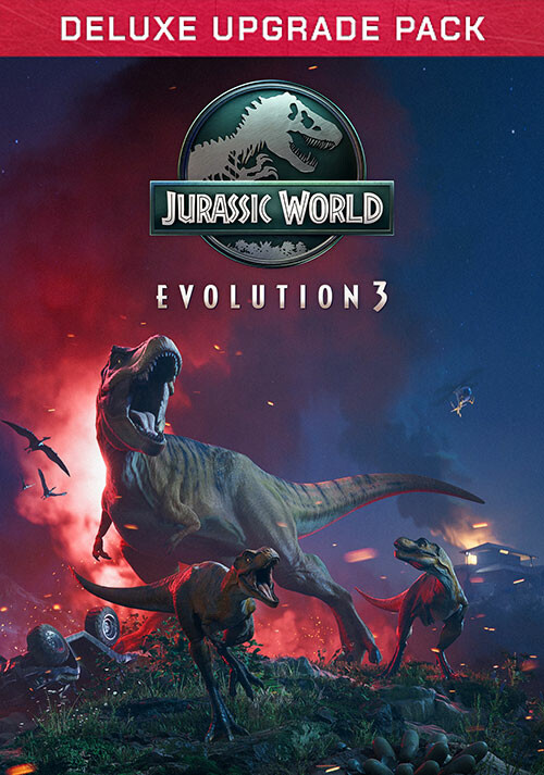 Jurassic World Evolution 3: Deluxe Upgrade Pack - Cover / Packshot