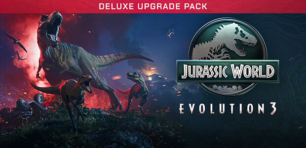 Jurassic World Evolution 3: Deluxe Upgrade Pack - Cover / Packshot