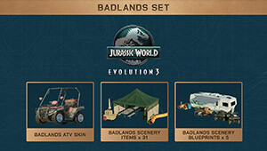 Jurassic World Evolution 3: Badlands Set