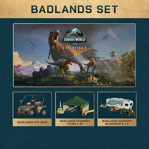 Jurassic World Evolution 3: Badlands Set