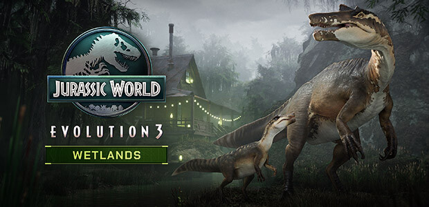Jurassic World Evolution 3: Wetlands - Cover / Packshot