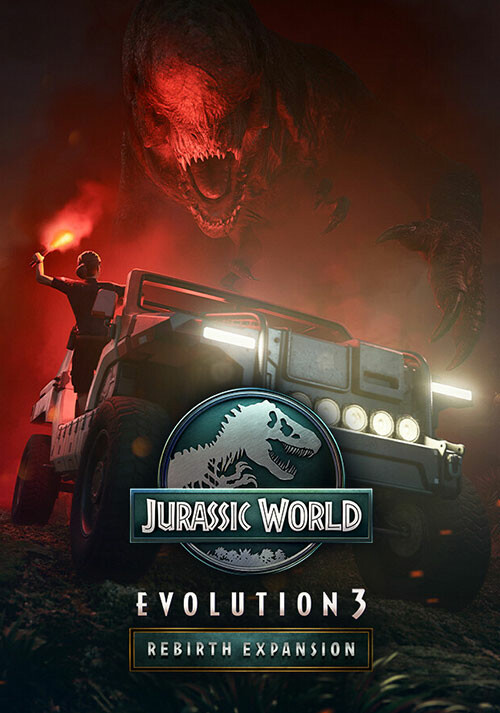 Jurassic World Evolution 3: Rebirth Expansion - Cover / Packshot