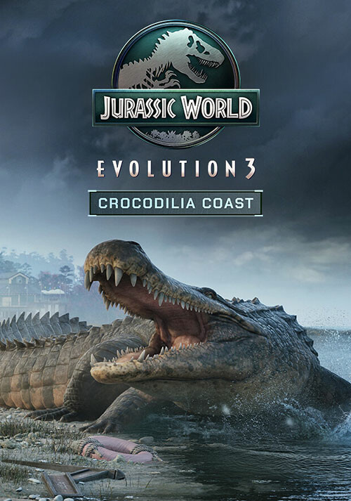 Jurassic World Evolution 3: Crocodilia Coast - Cover / Packshot