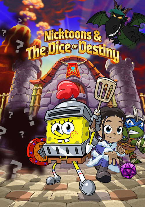 Nicktoons & The Dice of Destiny - Cover / Packshot