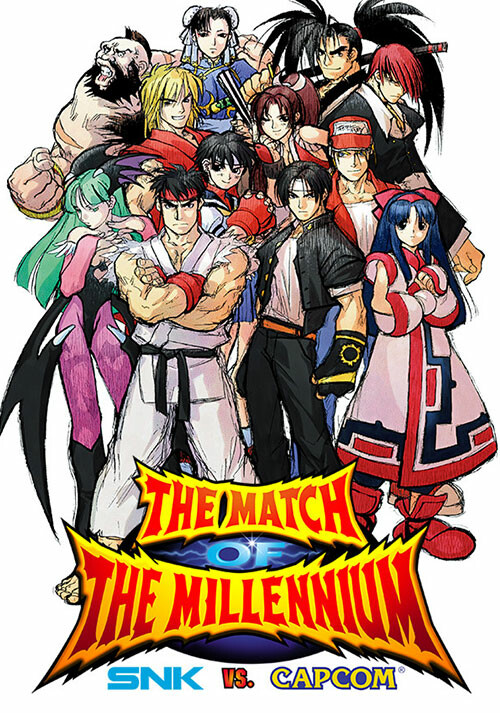 SNK VS. CAPCOM: THE MATCH OF THE MILLENNIUM - Cover / Packshot