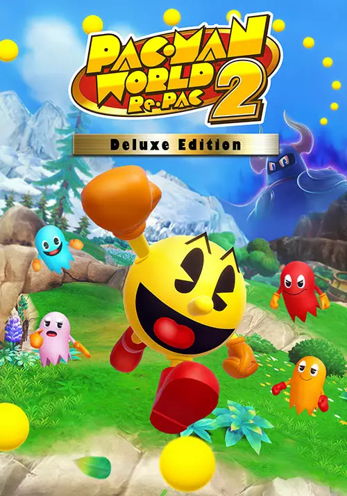 PAC-MAN WORLD 2 Re-PAC Deluxe Edition - Cover / Packshot