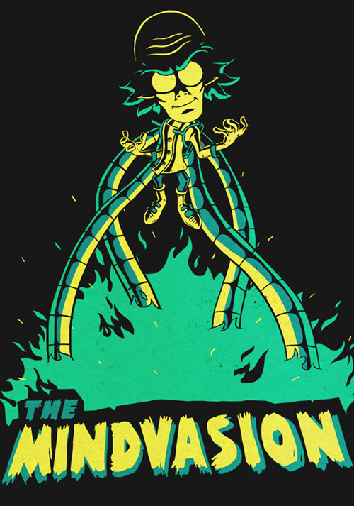 The Mindvasion - Cover / Packshot