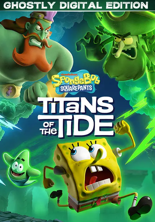 SpongeBob SquarePants: Titans of the Tide - Ghostly Digital Edition - Cover / Packshot
