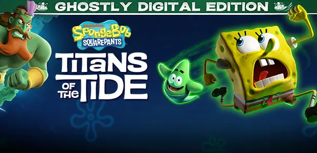 SpongeBob SquarePants: Titans of the Tide - Ghostly Digital Edition - Cover / Packshot