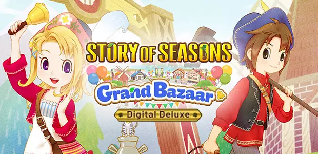 STORY OF SEASONS: Grand Bazaar - Digital Deluxe Edition - Cover / Packshot