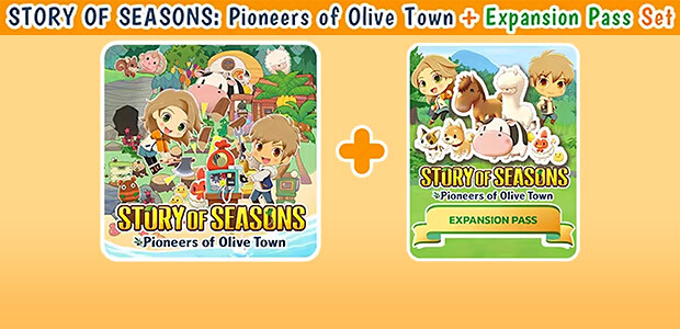 STORY OF SEASONS: Pioneers of Olive Town + Expansion Pass Set - Cover / Packshot