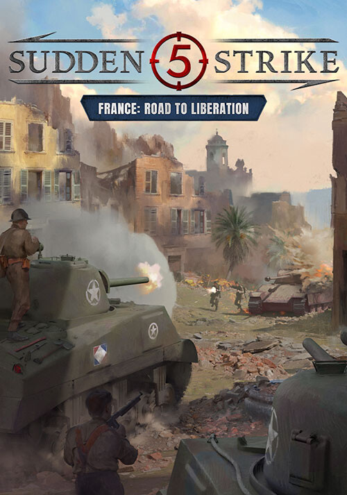 Sudden Strike 5 - France: Road to Liberation - Cover / Packshot