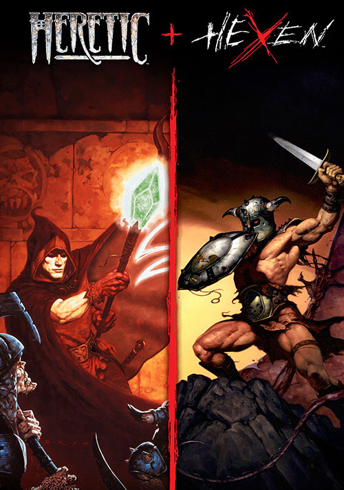 Heretic + Hexen - Cover / Packshot