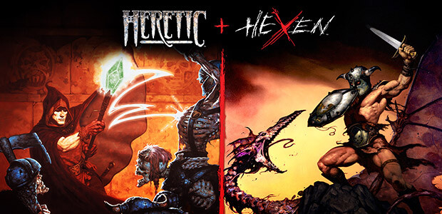 Heretic + Hexen - Cover / Packshot