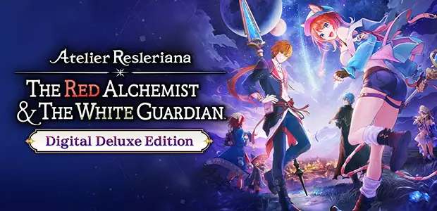 Atelier Resleriana: The Red Alchemist & the White Guardian Digital Deluxe Edition - Cover / Packshot