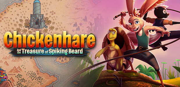 Chickenhare and the treasure of Spiking-Beard - Cover / Packshot